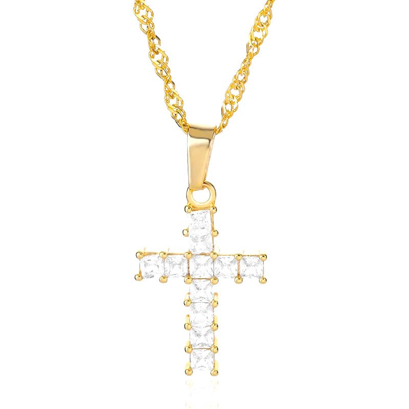 Pendentif Croix Diamant